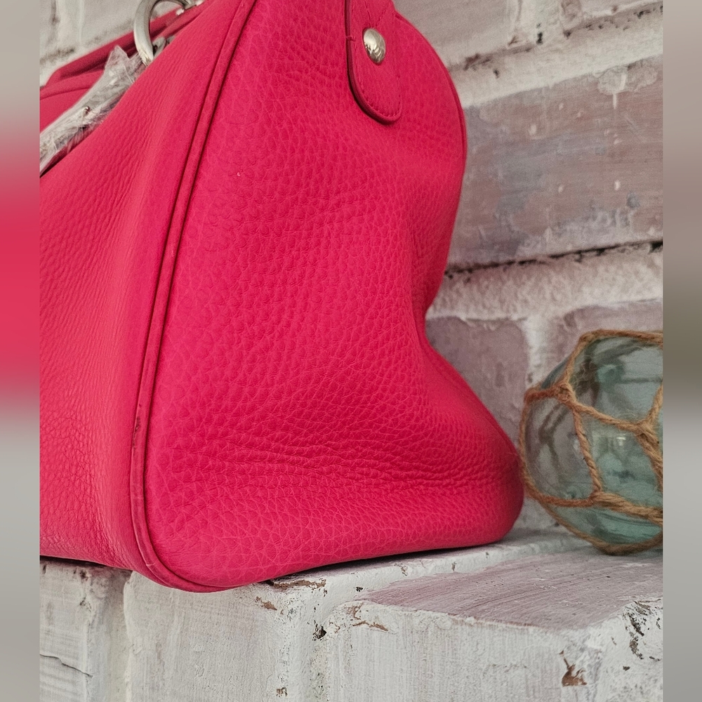 💗EUC Christian Dior Pink Diorissimo 2 way Calf Skin Leather Bag💗 - Picture 11 of 16